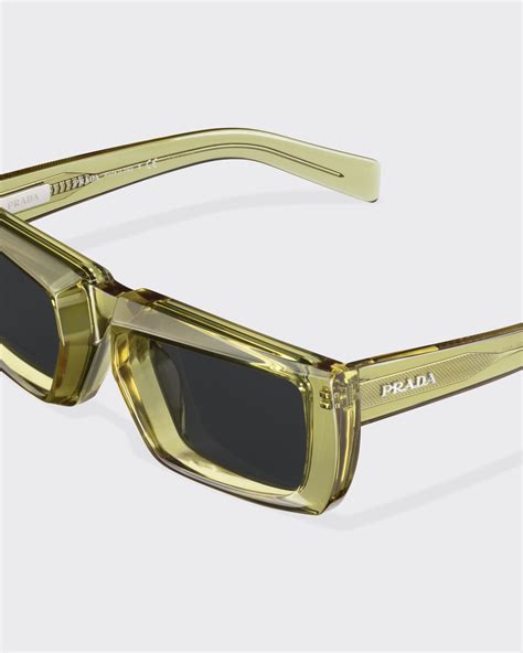 prada sunglasses spr 30r|Slate Gray Lenses Prada Runway sunglasses .